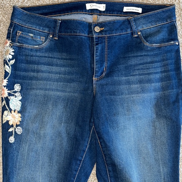 Jessica Simpson super skinny jeans size 16W - Picture 4 of 7